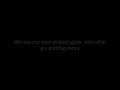 My Monkey - Marilyn Manson w/lyrics 
