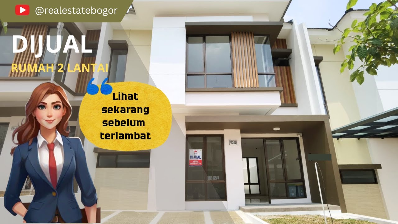 Jarang Ada Rumah Di Sentul Type Ini yang Dijual | Fasilitasnya Oke Banget