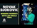 Novak Djokovic's Championship Point, Trophy Lift and Presentation | Nitto ATP Finals 2023