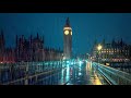 RAINY LONDON DAWN WALK ️ Westminster Bridge To Piccadilly Circus 4K HDR