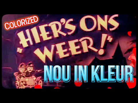 Hiers Ons Weer -1950 Rolprent - NOU IN KLEUR, GEMAAK DEUR "AI" TEGNOLOGIE (Film Colorization)