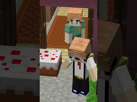 BOYS vs GIRLS - WHEN THE ODD CHILD WANTS TO GIVE A GIFT |  MINECRAFT #SHORTS