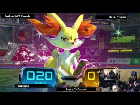 WCS 2017 Pokken Casuals - Tonosama (Braixen) vs. Thulius (Mewtwo)