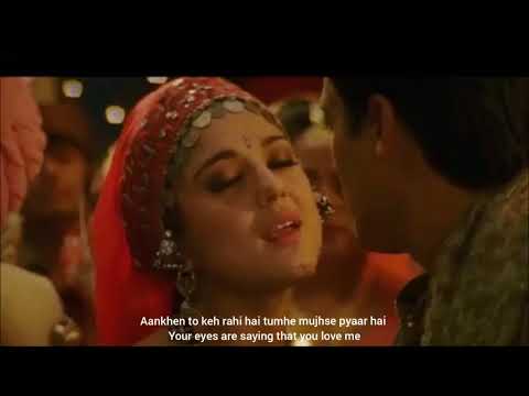 Chahe zubaan se - Dil hai Tumhaara with lyrics & english translation