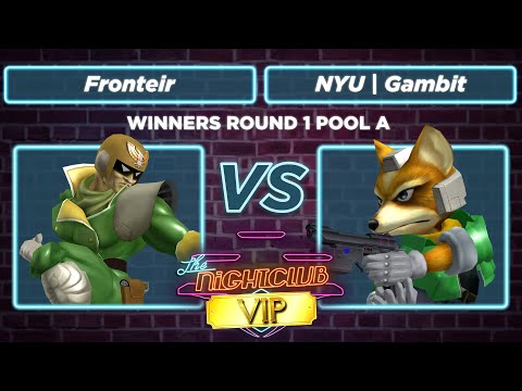 The Nightclub VIP: Fronteir (Falcon) vs NYU | Gambit (Fox) - WR1 SSBM Pool A
