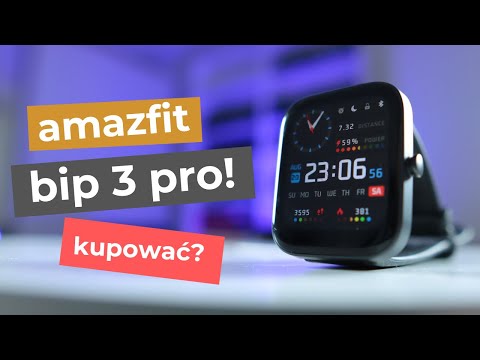 Amazfit Bip 3 PRO, czyli zegarek z GPS do 300 zł! [ft. PAS POLAR H10]