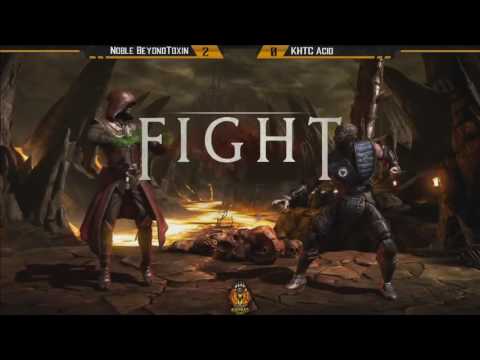 MKXL KC W2 BeyondToxin (Ermac) Vs Acid (Sub Zero) Epic Come Back
