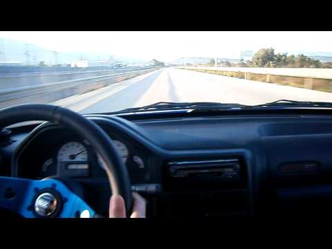 Peugeot 106 Rallye 16v turbo in car acceleration no2