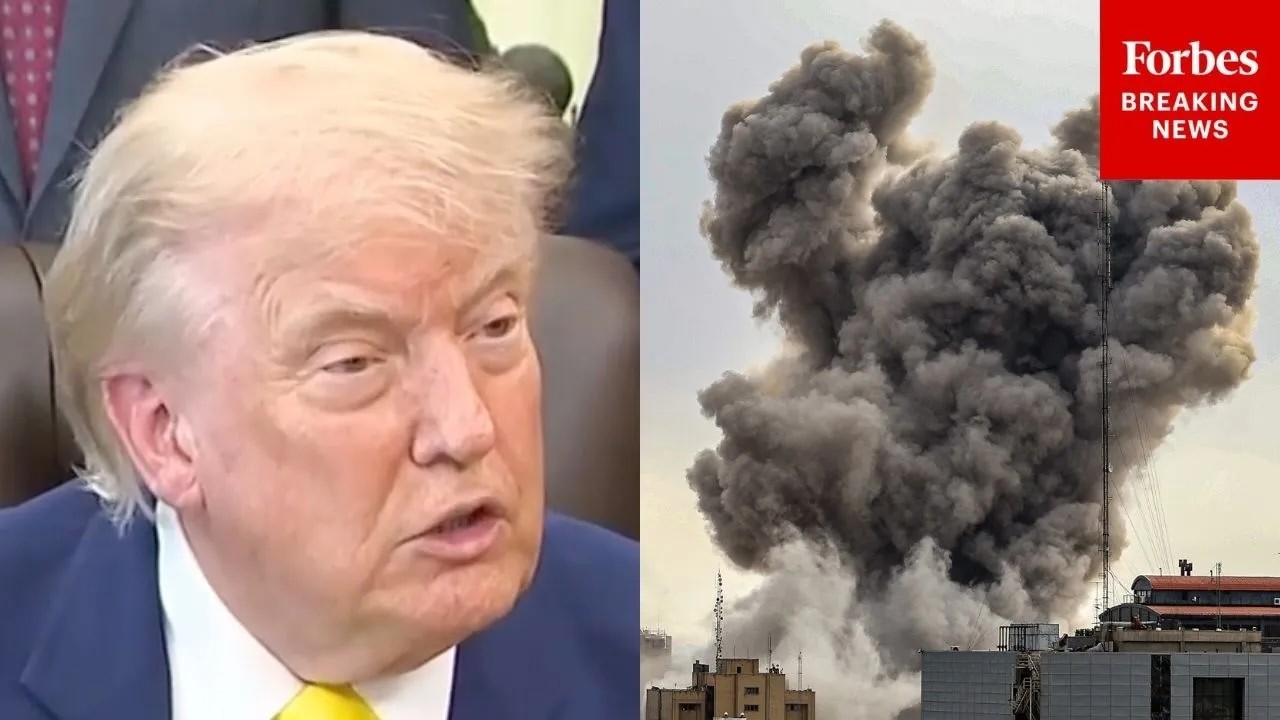 Video | JUST IN: Trump Says, 'We're Going To Come Out Of Iran Very Quickly'