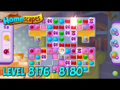 Homescapes level 8176 - 8180 🏡 Playrix HD
