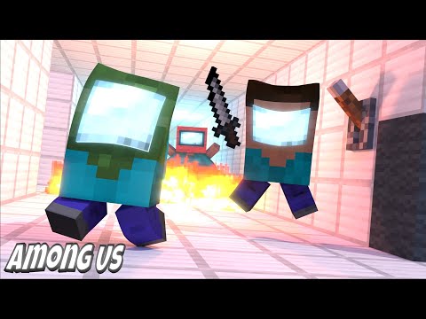 Among Us Challenge - Minecraft Animation