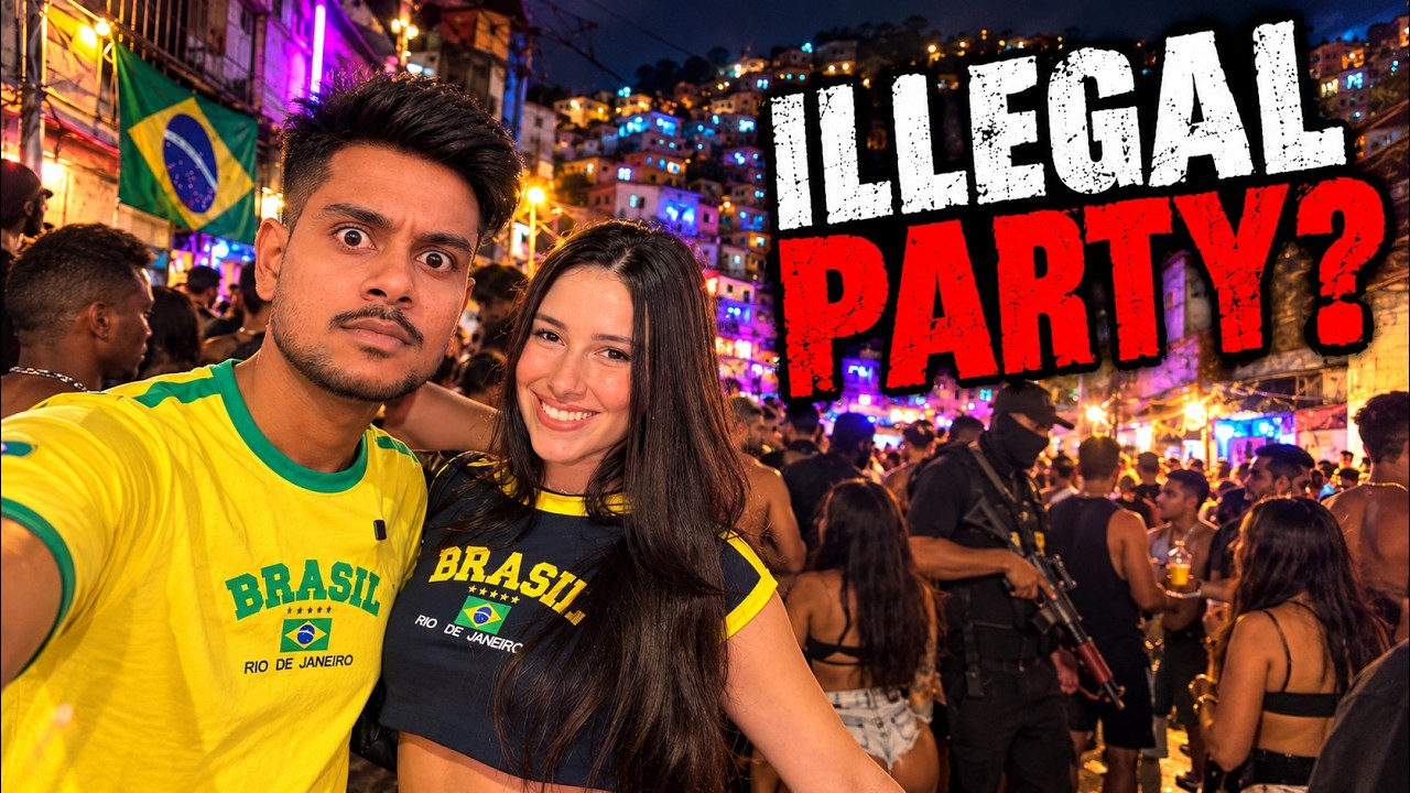 I went to Favela Party in Brazil