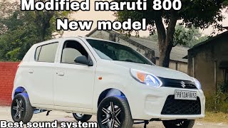 Modified maruti 800 new model  maruti 800 interior