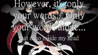 Me singing Papermoon from Soul Eater in english -no music, sorry- LYRICS INCLUDED!