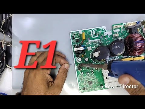 Dawlance Orient Dc inverter ac E1 error code outdoor pcb Dc inverter ac pcb training center