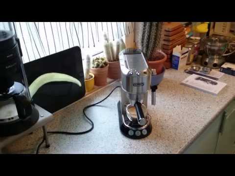 Initial commissioning of DeLonghi EC680 /685 Dedica