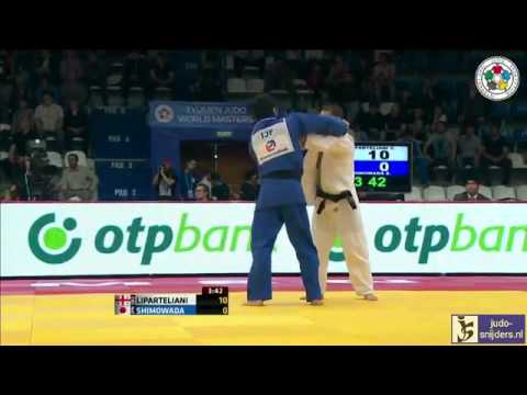Judo 2013 World Masters Tyumen: Liparteliani (GEO) - Shimowada (JPN) [-90kg]