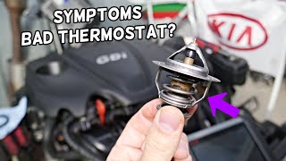 SYMPTOMS OF BAD THERMOSTAT KIA SPORTAGE KIA SORENTO, CAR OVERHEATING