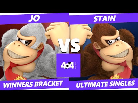 4o4 Smash Night 105 - EVC| jo (Donkey Kong) vs Stain (Captain Falcon, Donkey Kong) - Winners Round 3