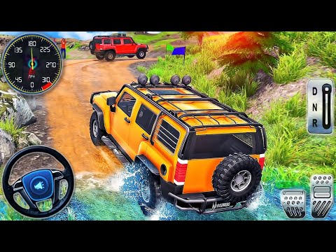 Offroad Land Cruiser Jeep Driving - Real 4x4 SUV Hummer Hill Drive Simulator - Android GamePlay