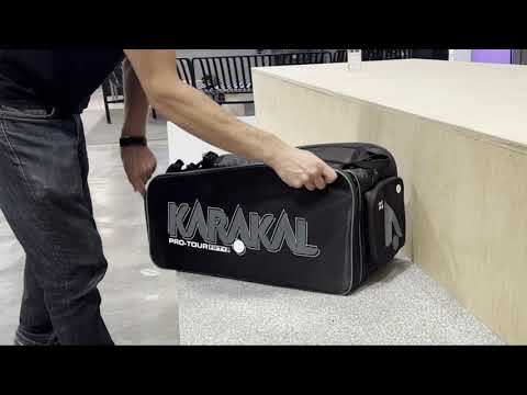 Top Features of the Karakal Pro Tour Fifty 2.1 Short Racket Bag. Perfect bag for Padel & Racketball.