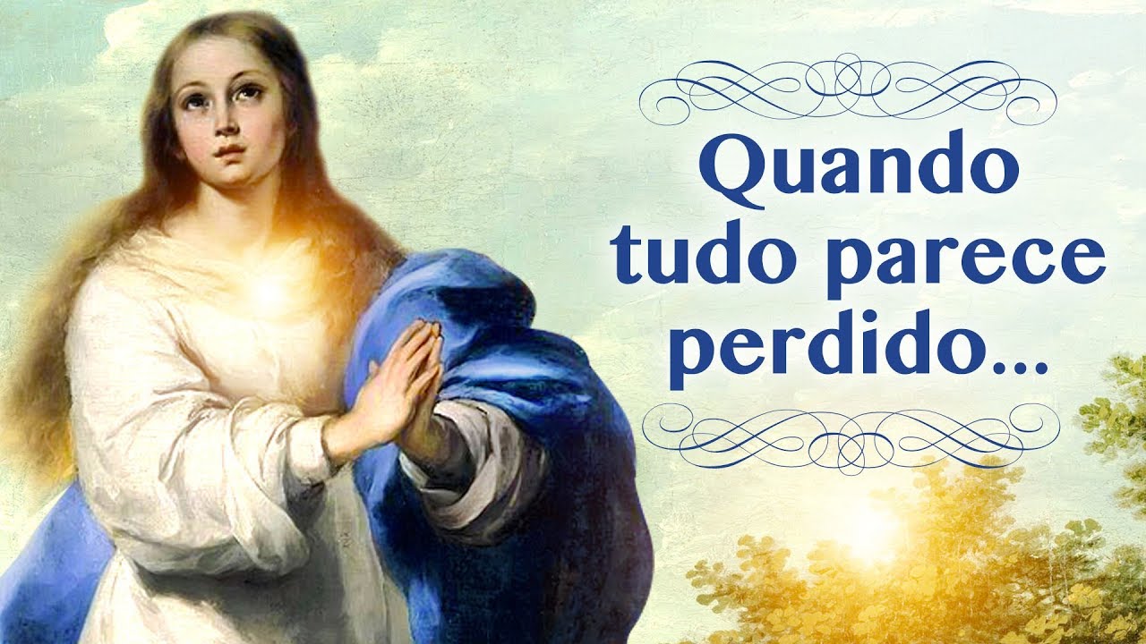 Quando tudo parece perdido...
