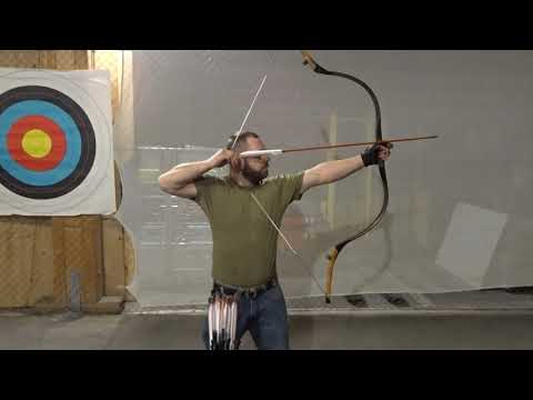 Friend shoots Manchu Bow
