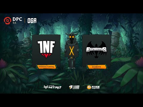 Infamous Gaming vs EGOBOYS | OGA DPC SA Regional League Upper Division (BO3) | - Game 1