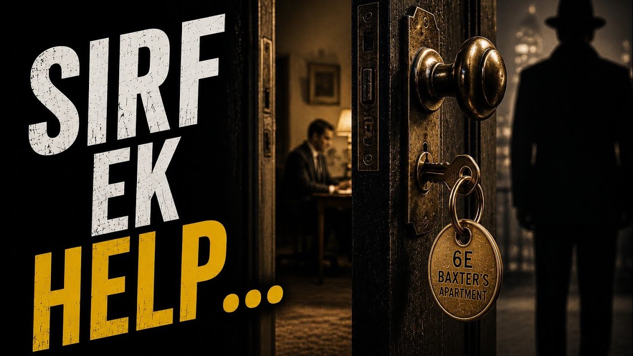 The Apartment, Sirf Ek Help | #theapartment #classicmovies @StupidOne
