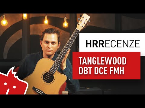 Демонстрация электроакустической гитары Tanglewood DBT DCE FMH