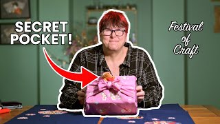 Furoshiki "Pocket" Hack: Wrap Two Gifts in One!