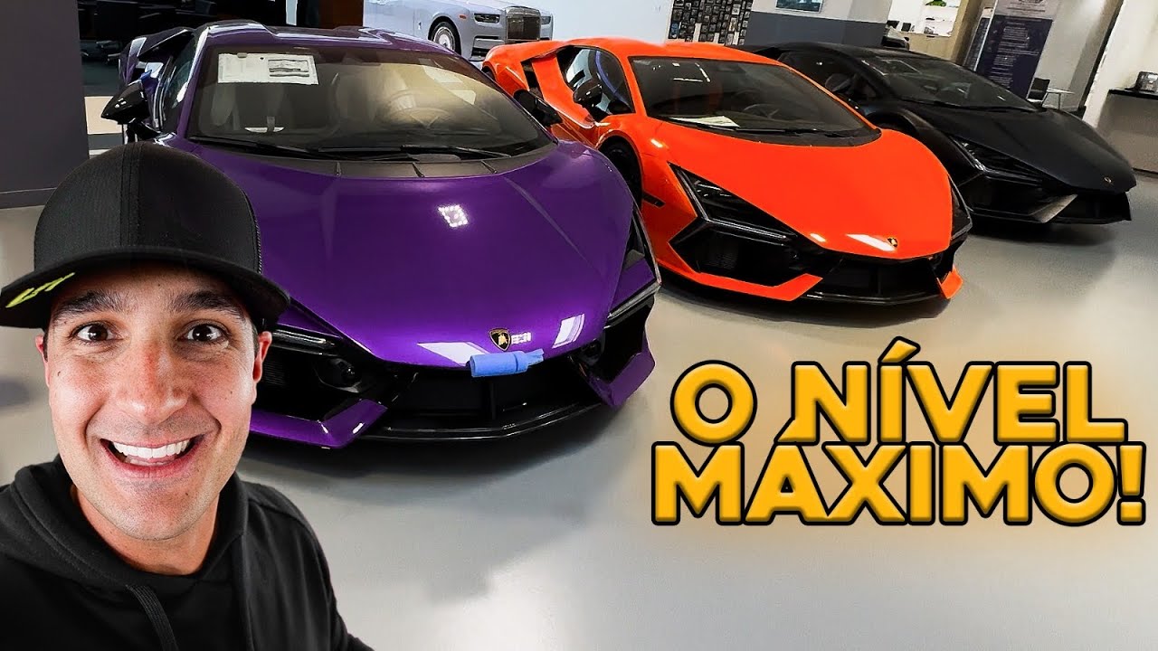 TODO O ESTOQUE DA LAMBORGHINI COM PREÇO * 5 x LAMBORGHINI REVUELTO *