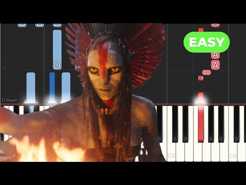 Dream As One – Miley Cyrus EASY Piano Tutorial + Sheet Music (Avatar: Fire and Ash)