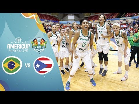 Баскетбол Brazil v Puerto Rico — Full 3rd Place Game — FIBA Women's AmeriCup 2019