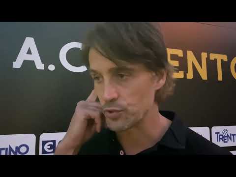 Trento - Pro Vercelli 4-1 | Mister Massimo Paci