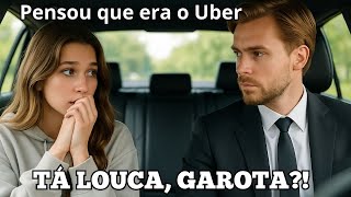 ELA PENSOU QUE ERA SEU UBER E ENTROU NO CARRO DE UM MILIONÁRIO E MUDOU A VIDA DE AMBOS
