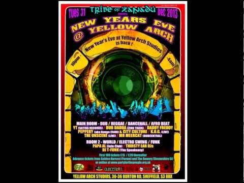 NYE 2013 - Yellow Arch Studios, Sheffield - Daddy Freddy Int + Freestyle