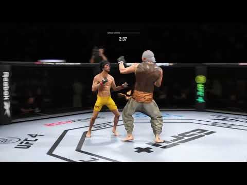 UFC4 Bruce Lee vs. Gouken Figter EA Sports UFC 4