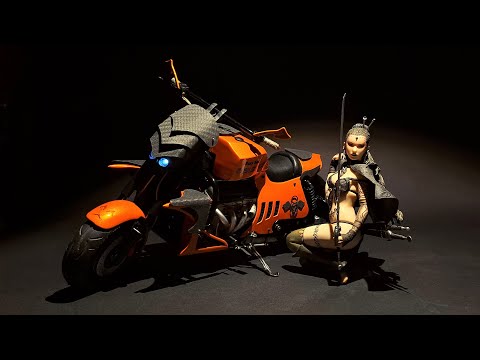 BOSS HOSS BERSERKER V8 custom bike 1:8 scale model Made in Bavaria by Model Rescue