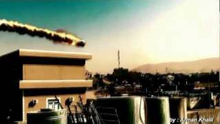 preview picture of video 'Meteor strike from 2 different scenes , slemani ,  AFTER EFFECT'