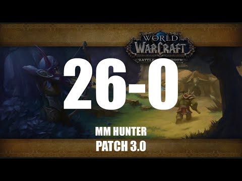 MM Hunter 26-0 Monster Game TOP DMG - BFA 8.3 PVP WoW - 4K UHD