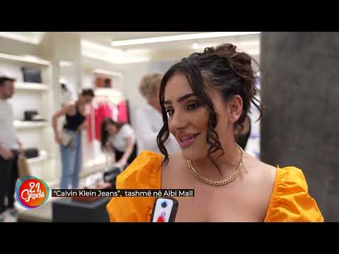 ''Calvin Klein Jeans'' tashmë në Albi Mall - 21 Gradë  07.07.2023