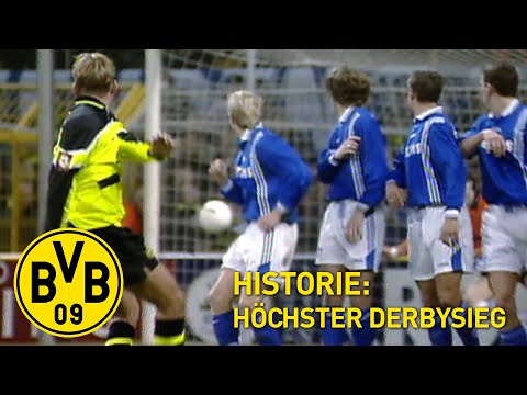 BVB - Schalke 04 7:0 | Der höchste Derbysieg aller Zeiten | Historie