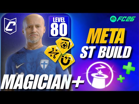 The Most OP Magician Striker Build in FC 26 Clubs!