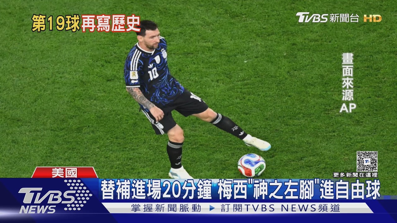 2026世界盃/正港GOAT! 梅西跨屆連7戰進球 阿根廷奪冠機率16%僅次法國