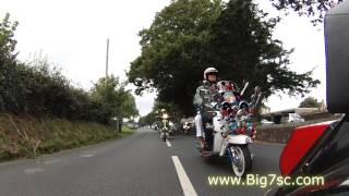 Isle of Wight Scooter Rally Rideout 2013 - Filmed on Scooter