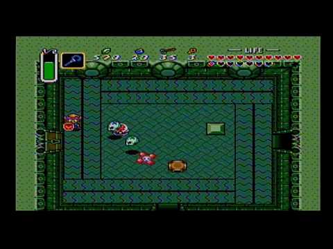 The Legend of Zelda:  A Link to the Past  100% Walkthrough-Dark World Dungeon 6 Cyrstal 6