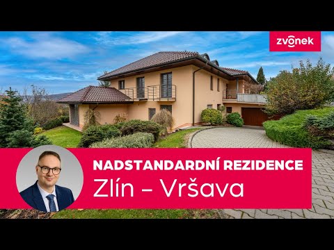 Nadstandardní rezidence Zlín - Vršava | vnitřní bazén | pozemek 1705 m2 | NA PRODEJ - videoprohlídka