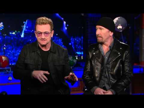 U2's Bono "Streets of Surrender" (S.O.S.) New Lyrics about Paris (2015)