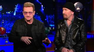 U2&#39;s Bono &quot;Streets of Surrender&quot; (S.O.S.) New Lyrics about Paris (2015)